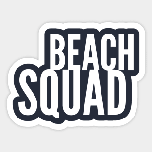 Beach Squad Sticker